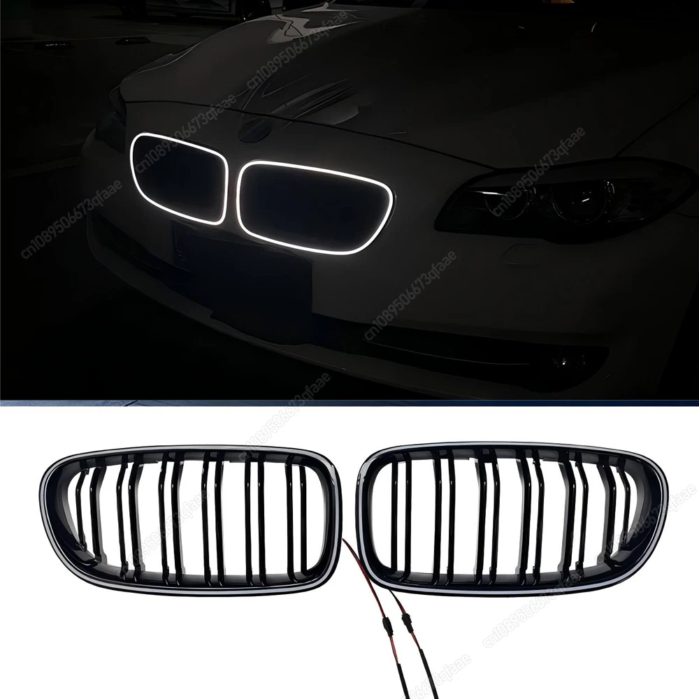 Car Led Light - Grelha Dianteira Dupla com Luzes LED