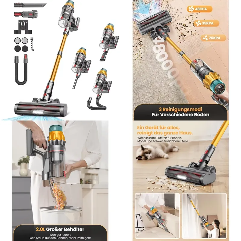Car Vacuum - Aspirador de Pó Portátil Sem Fio