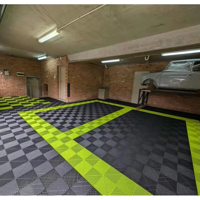 10 peças de pisos modulares an - Car Floor Mat avaliação e preço
