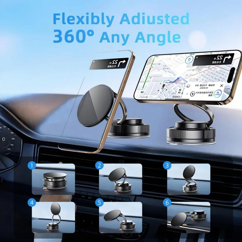 360 atualizado ° Suporte magné - Car Mirror avaliação e preço